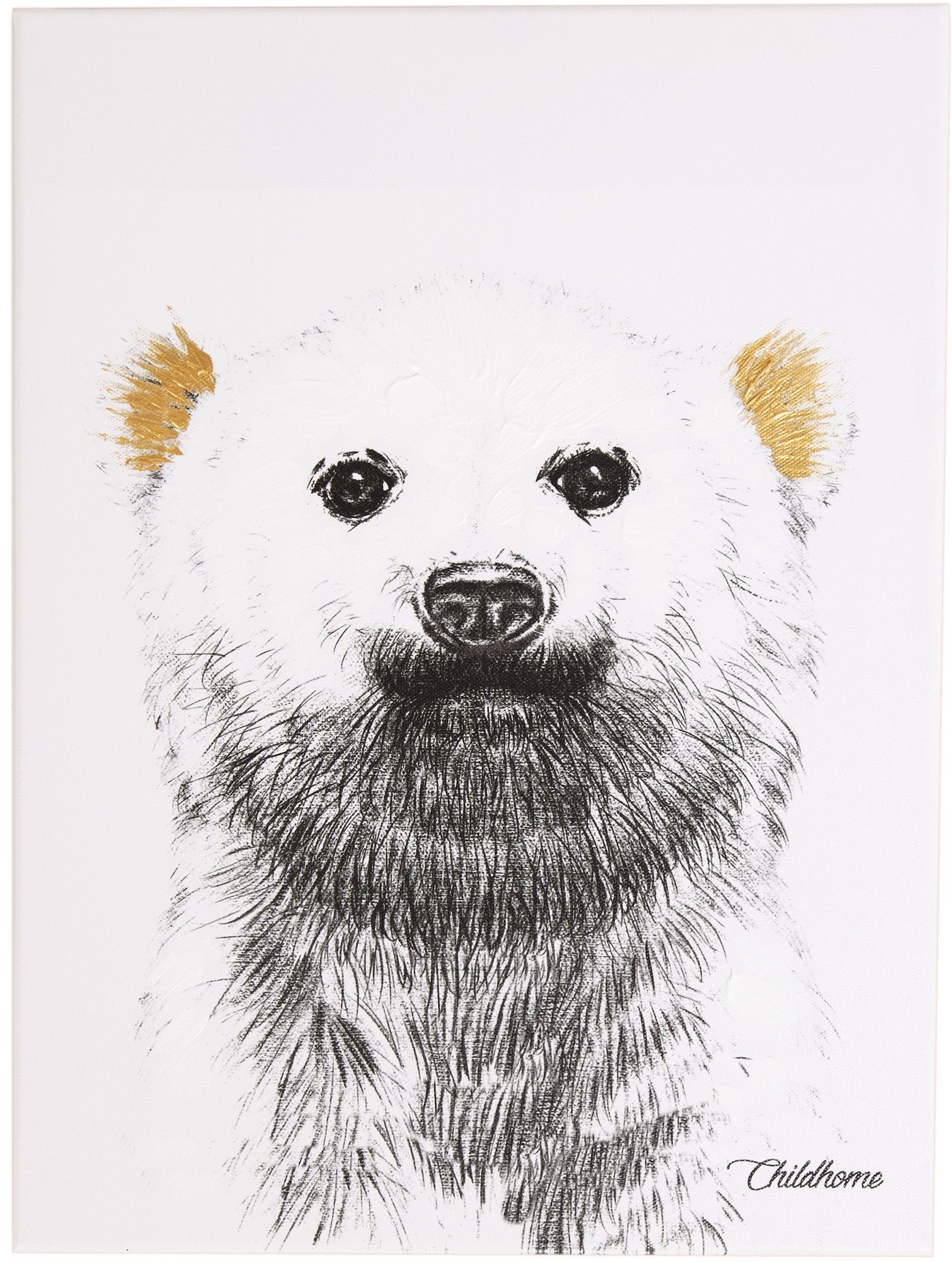 Gemälde Polar Bear 30x40
