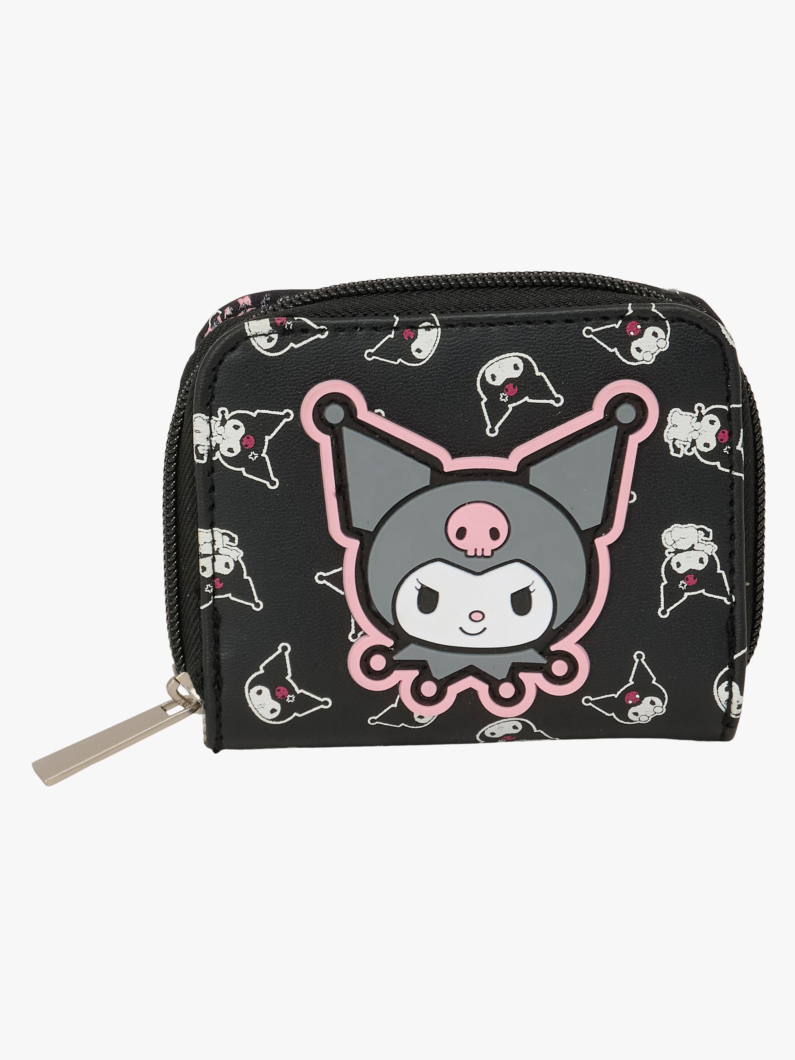 Kuromi Teen Portemonnaie, Schwarz