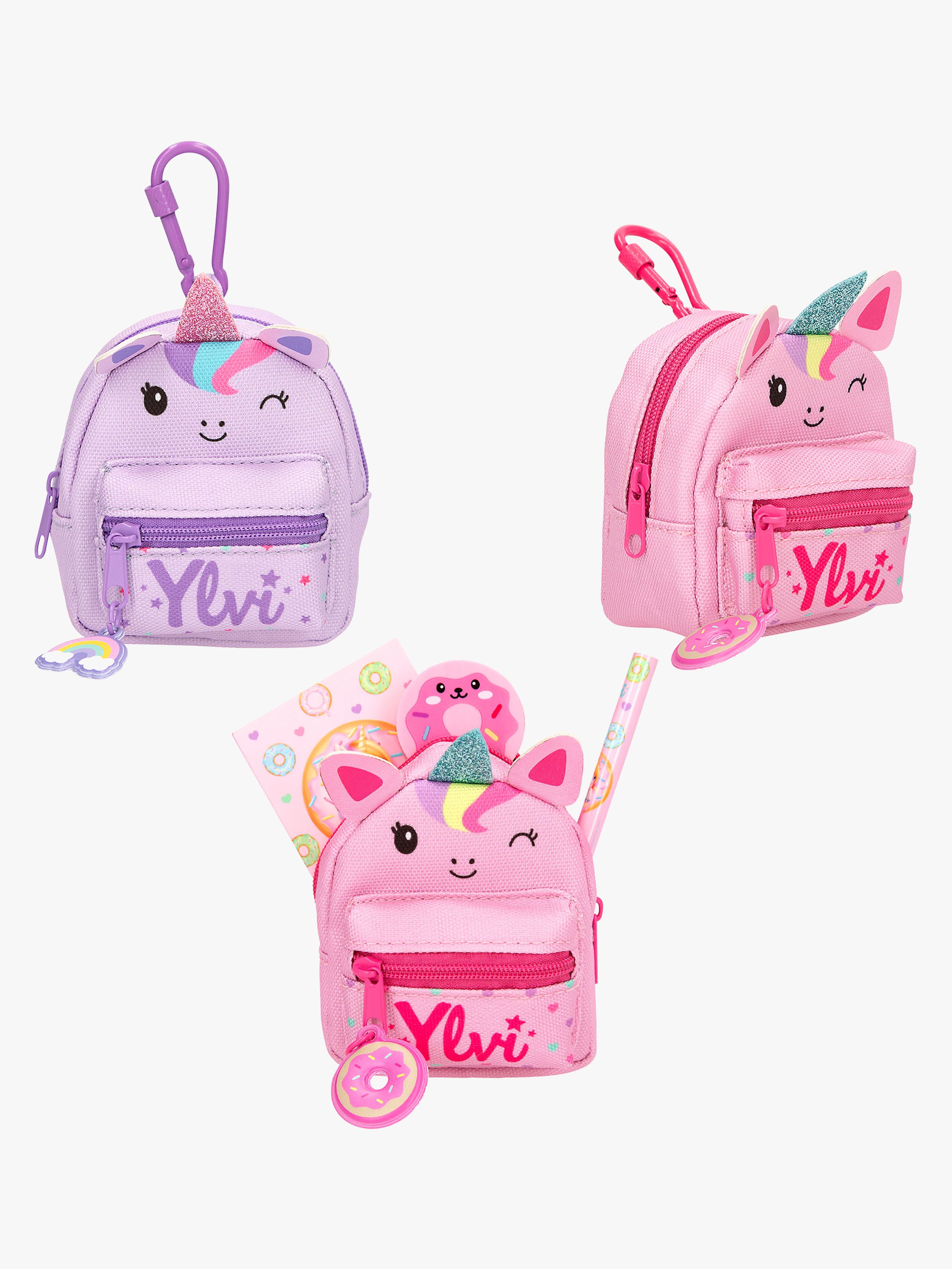 Schreibset in Mini-Kinder Rucksack mit Karabinerverschluss