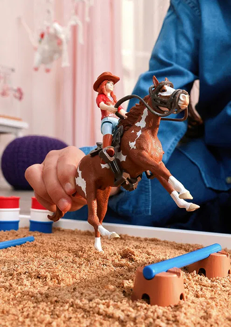 Schleich 42775 Horse Club Hannah's Western Abenteuer Spielset
