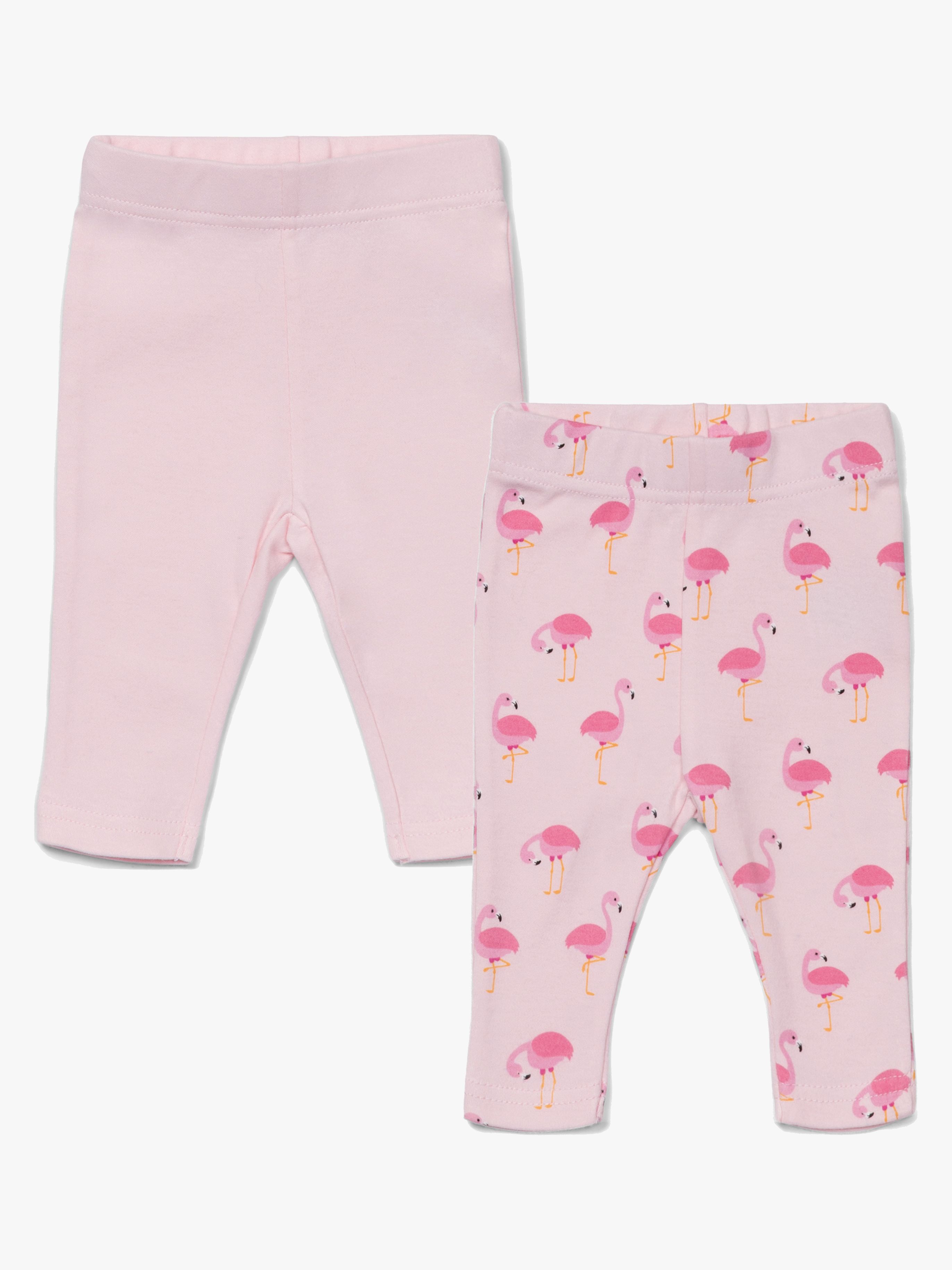 Tiny Treasure Lexi Leggings 2er-Pack, Pink/Flamingo 68