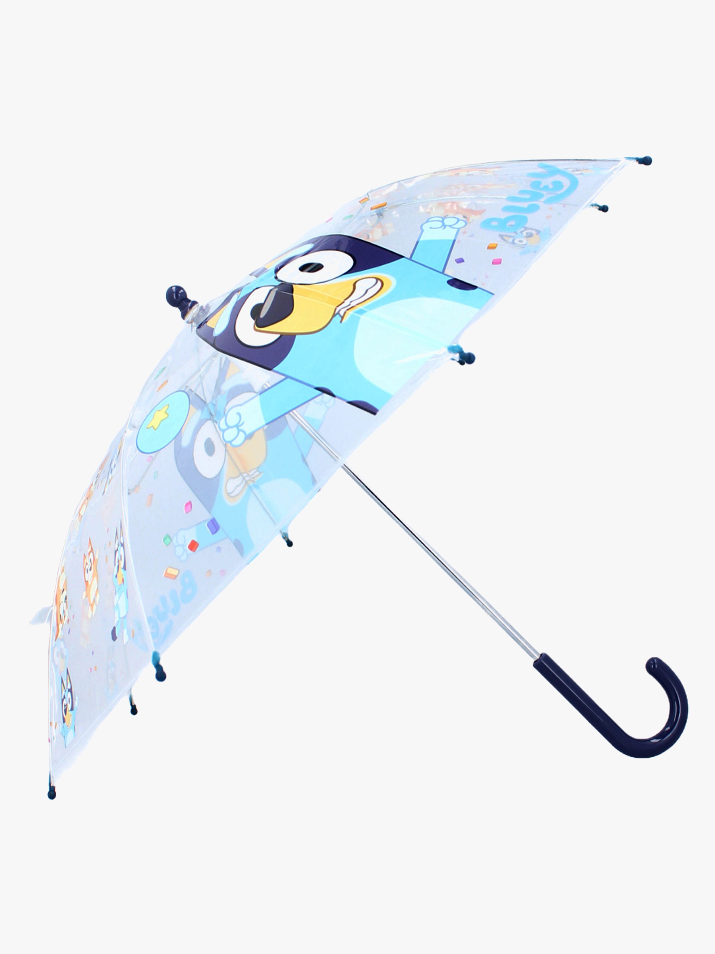Bluey Regenschirm Rainy Days, Blau