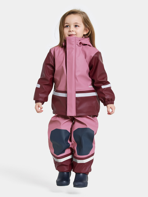 Didriksons Boardman Gefüttertes Regenset, Heather Pink