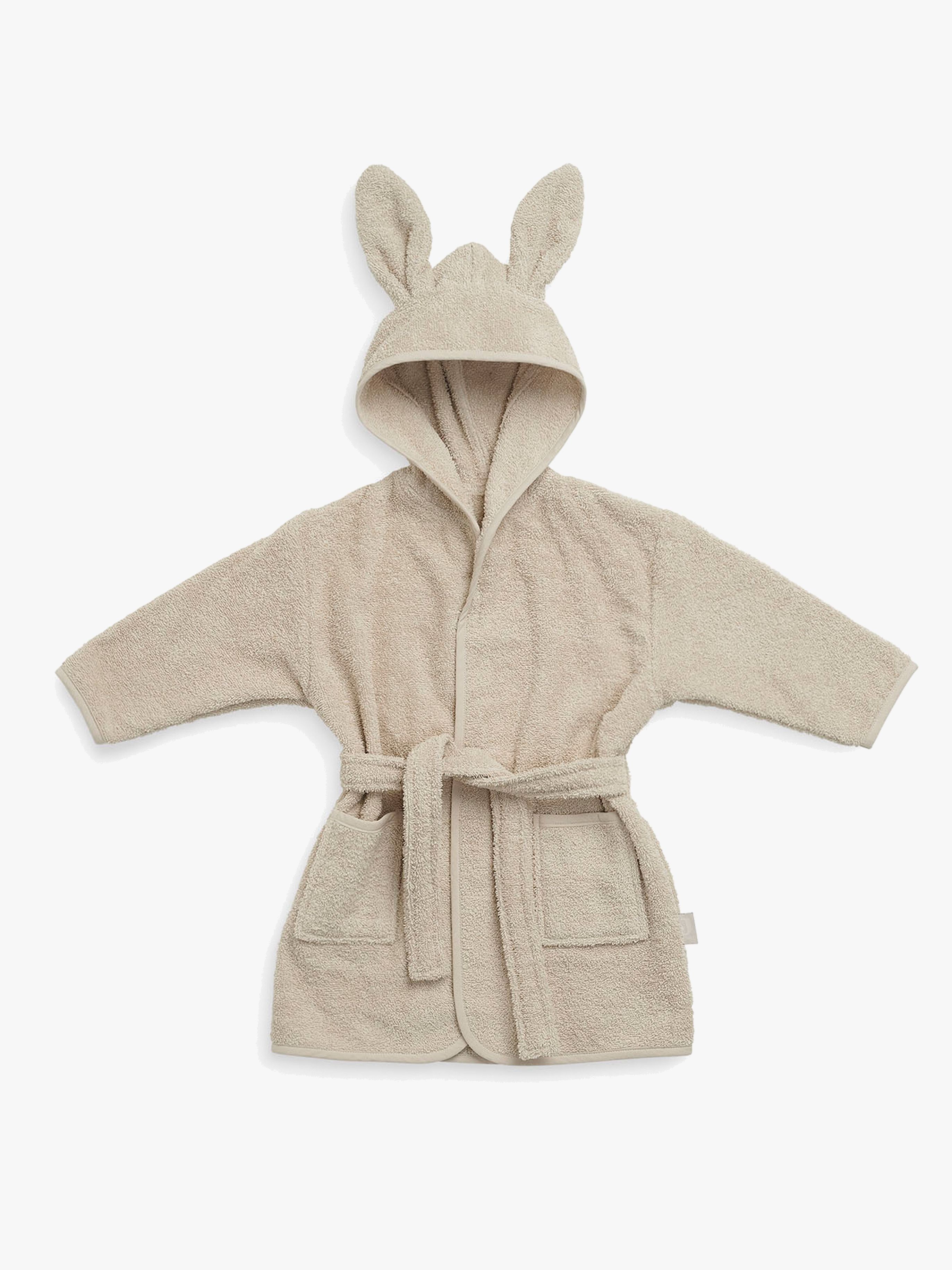 Bademantel 1-2 Jahre, Nougat