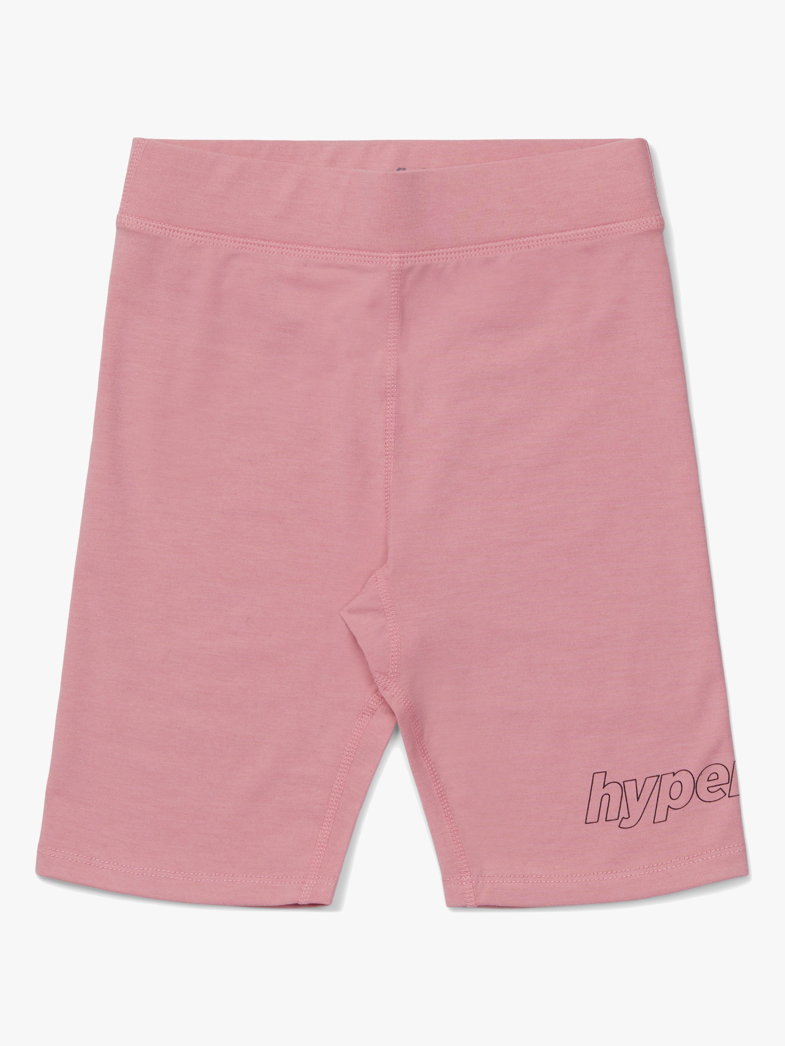 Jersey Logo Biker Shorts, Blush 134–140