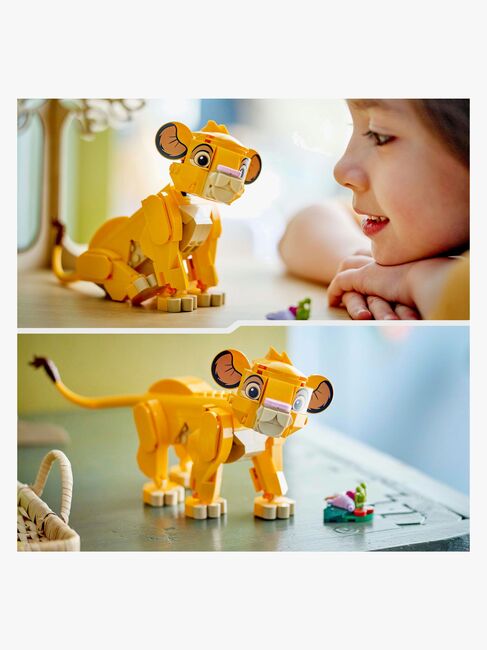 LEGO Disney Classic 43243 Simba, das Löwenjunge des Königs