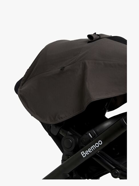 Beemoo UV Sonnenschutz mit Fenster für Kinderwagen, Stone