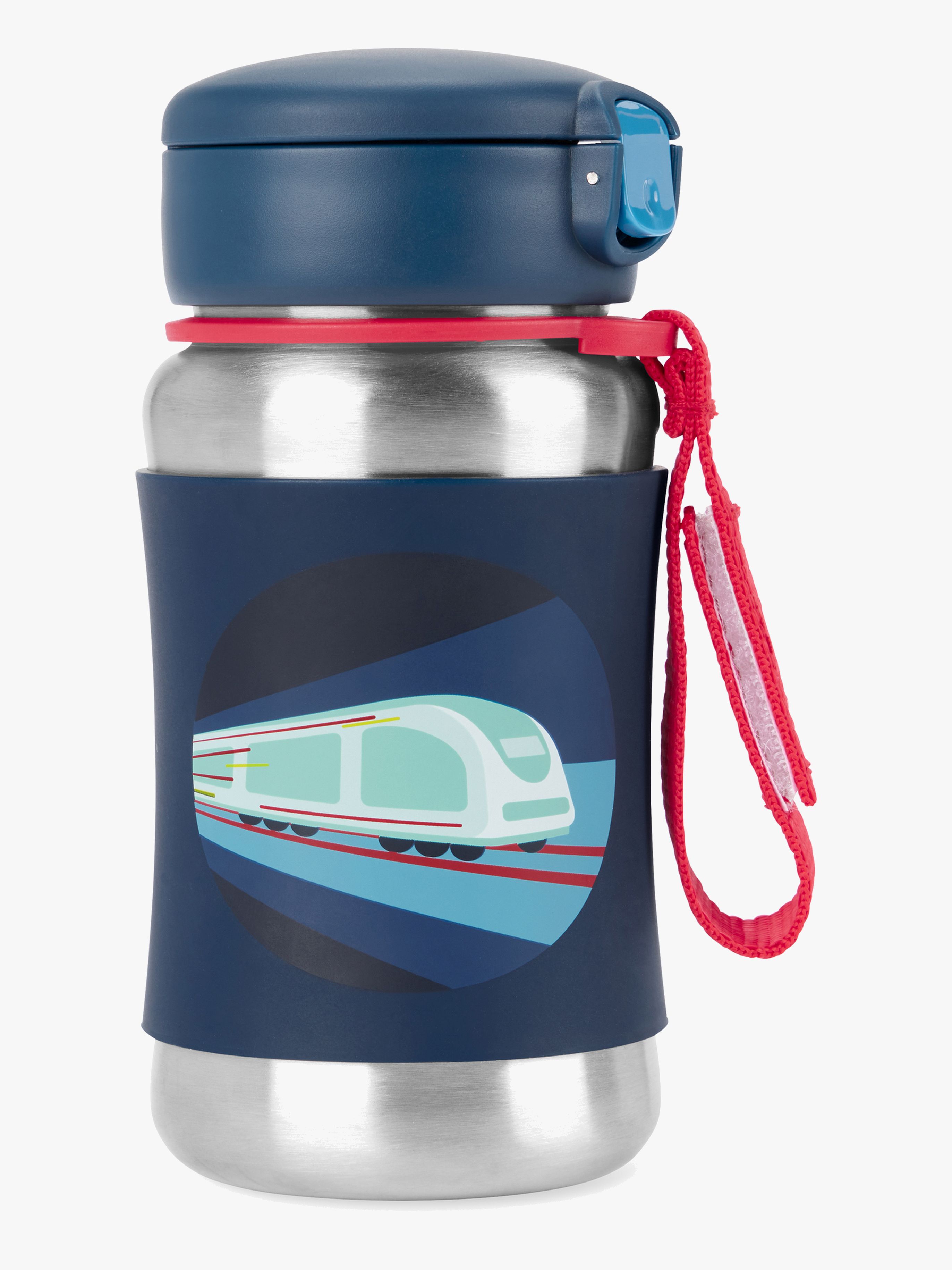 Skip Hop Spark Style Sportflasche Zug, Dunkelblau