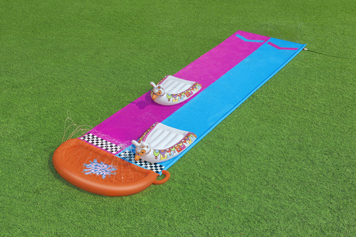 Bestway H2OGO! Wasserrutsche Llama Rama Race