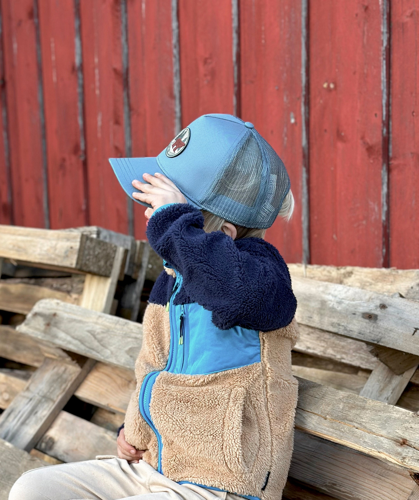 Nordbjørn Hyltenäs Kappe, Blau