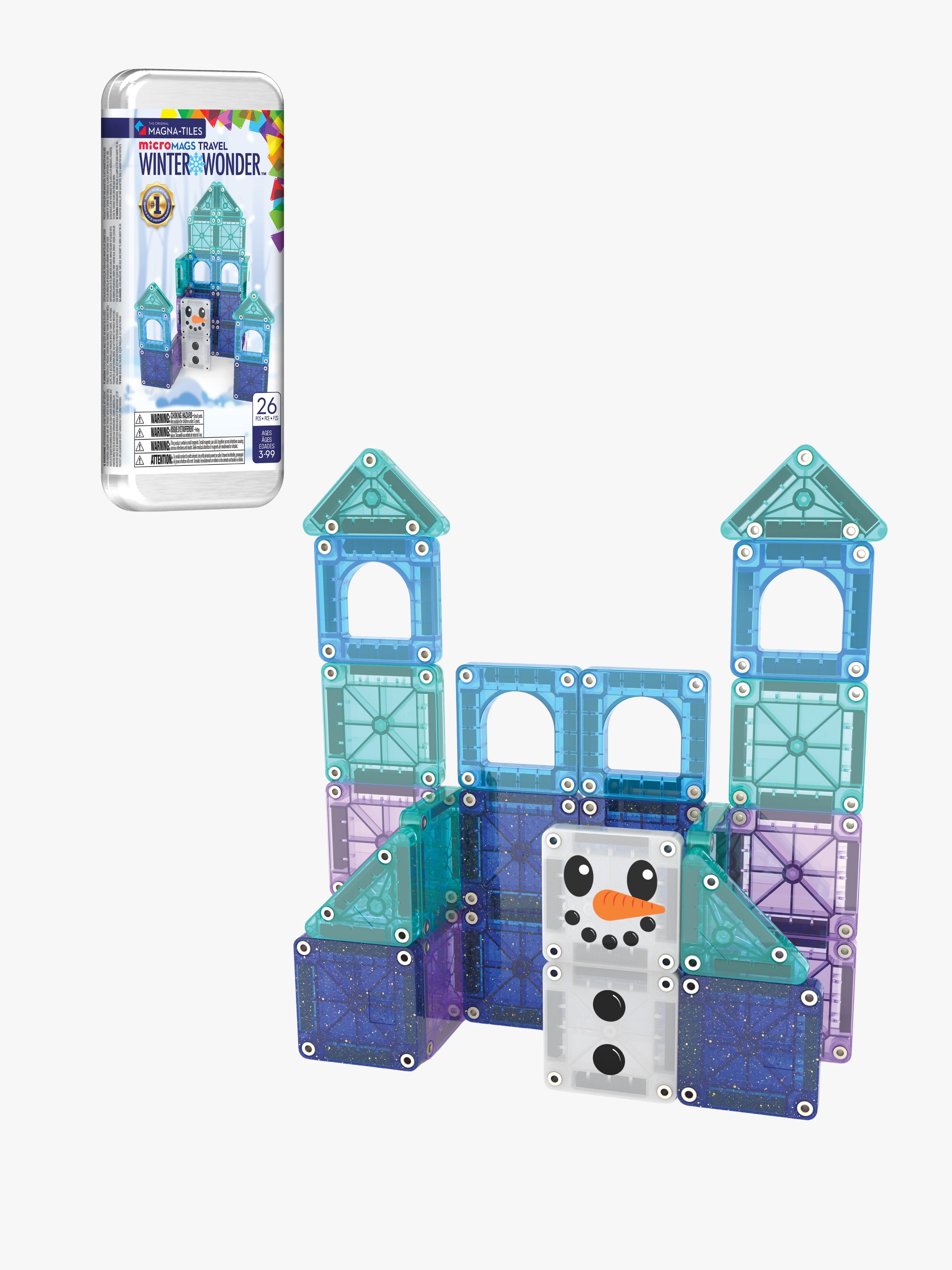 MAGNA-TILES Travel Winter Wonderland Bausatz