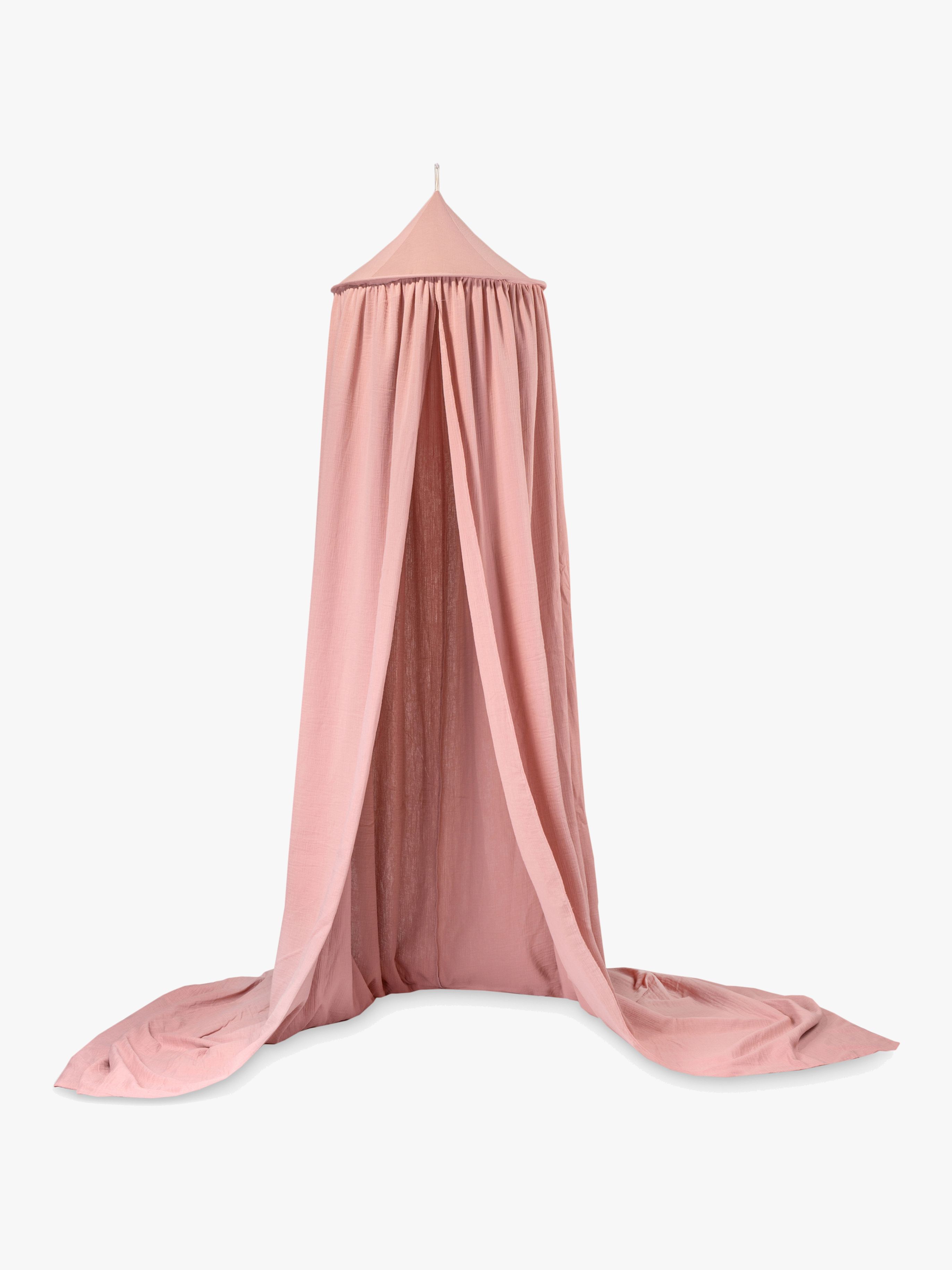 Betthimmel Muslin, Dusty Rose
