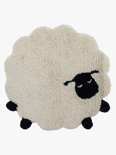 Bloomingville Dolly Teppich 84, Weiß