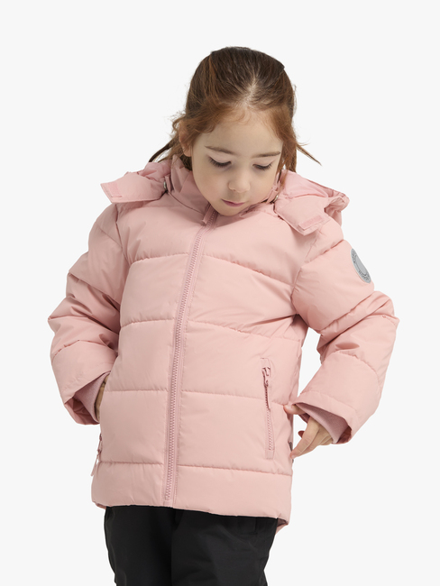Nordbjørn Star Reflektierender Winterjacke, Rosa