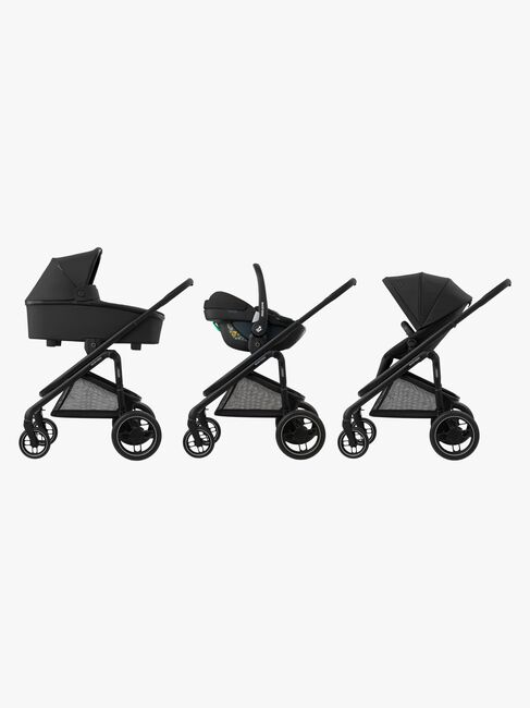 Maxi-Cosi Plaza+ Kombikinderwagen, Essential Black