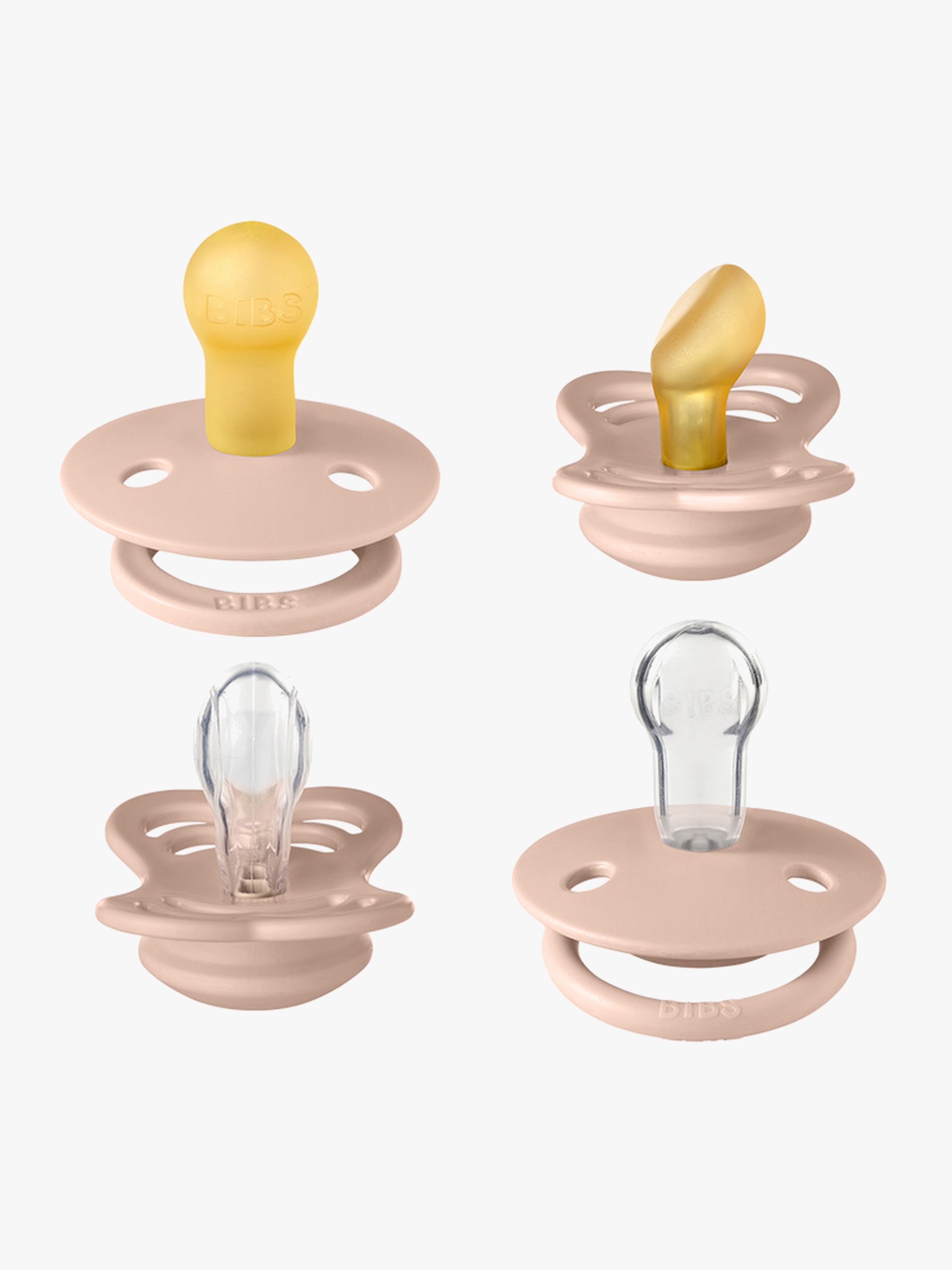 BIBS Schnuller Try-it Collection 4er-Pack, Blush