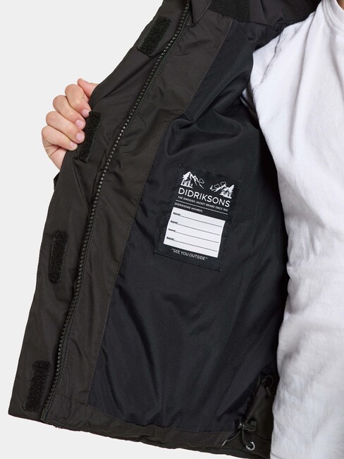 Didriksons Ryolit Winterjacke, Schwarz