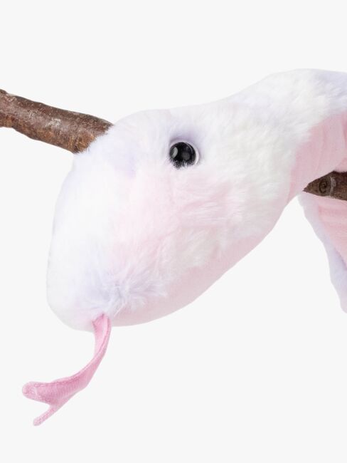 Teddykompaniet Plüschspielzeug Schlange 120 cm, Rosa