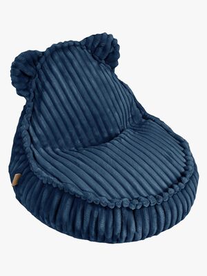 Meowbaby Churros Sitzsack Teddy, Midnight Blue
