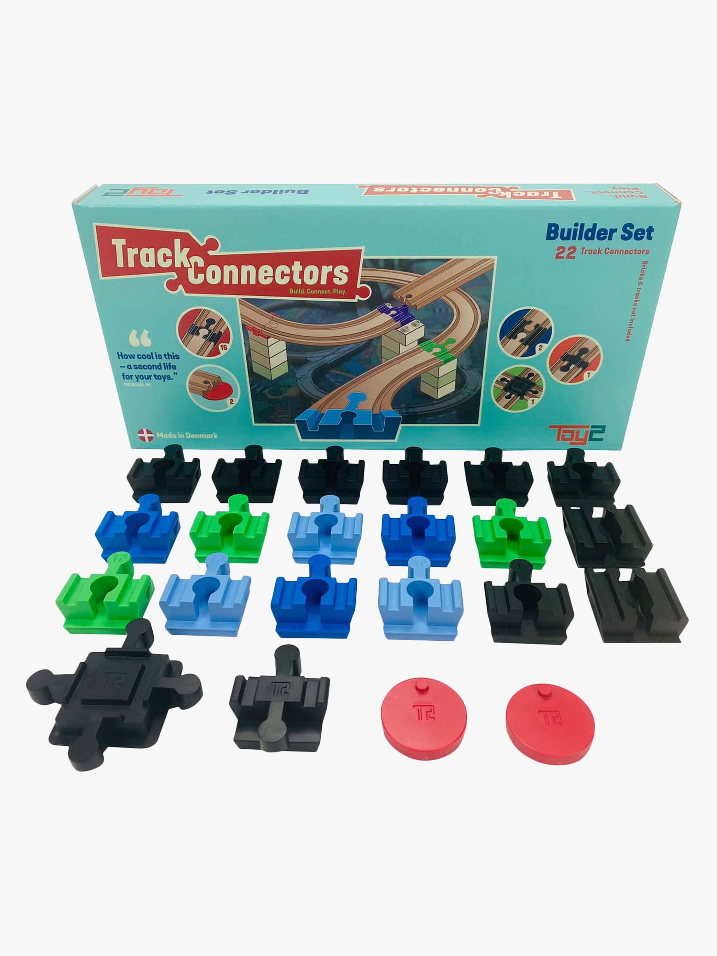 TOY2 Track Connector Builder Set Verbindungen