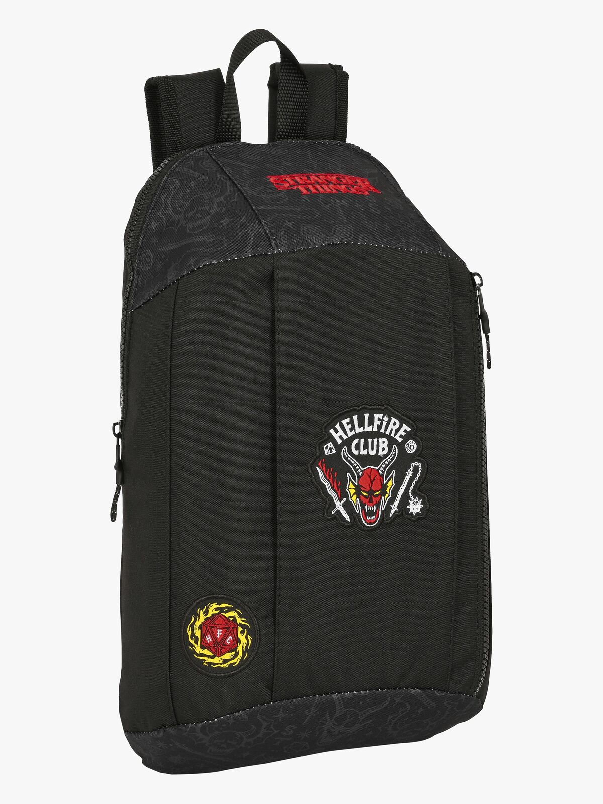 Stranger Things Mini Rucksack 8,5L, Hellfire Club
