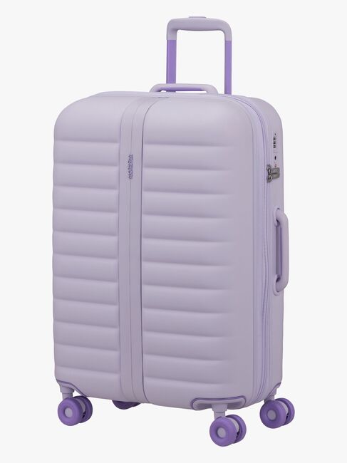 American Tourister Neovibe Spinner Koffer 66-74L, Fresh Lilac