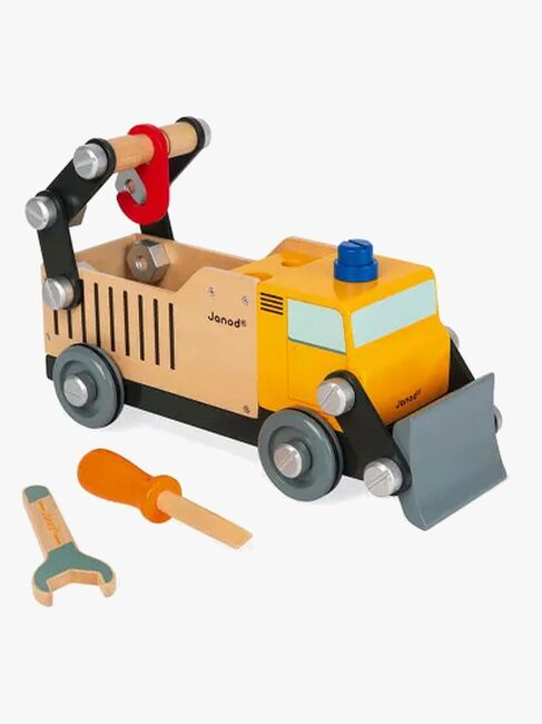 Janod Brico'Kids DIY Baufahrzeug 43 Teile