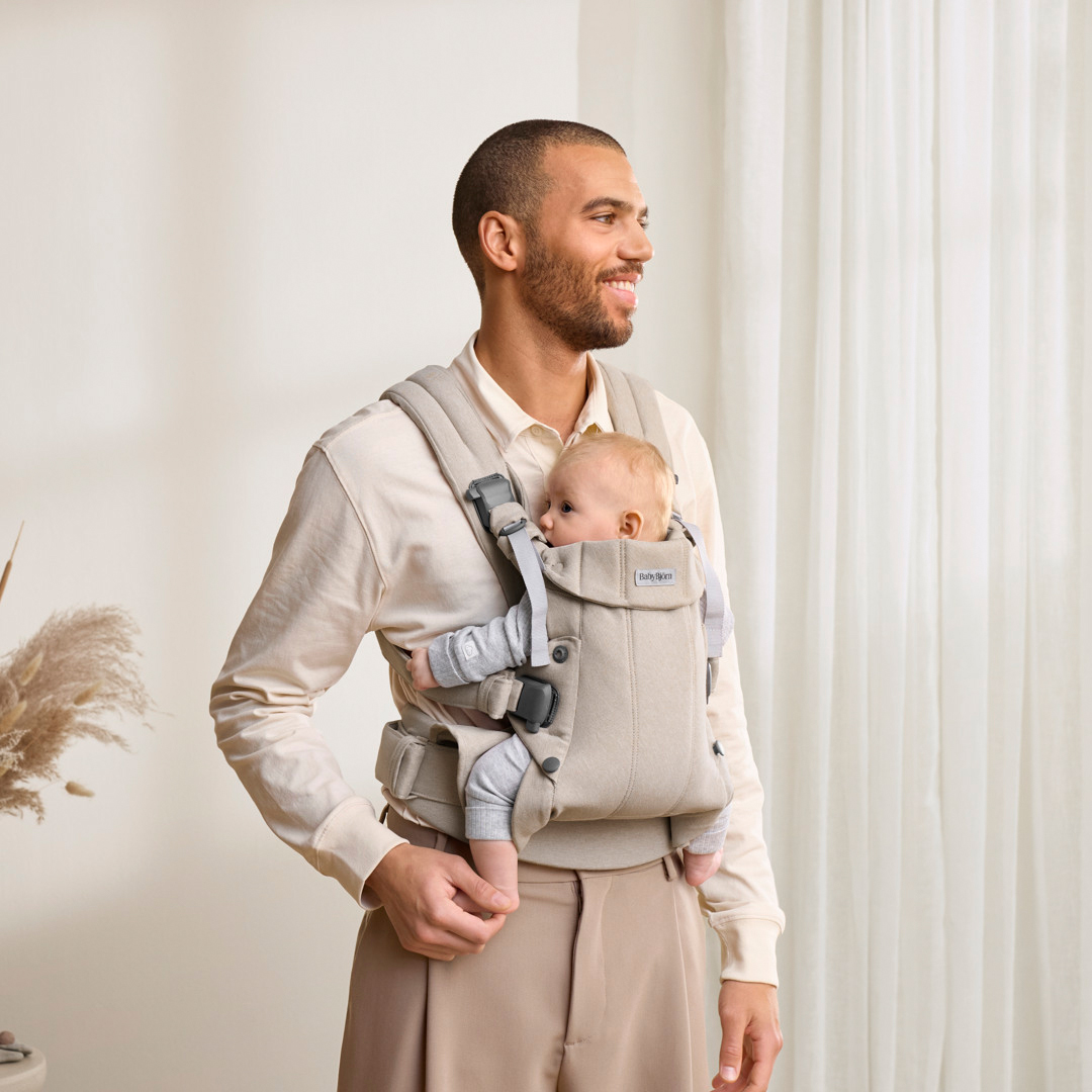 Harmony Babytrage Gewebt, Light Beige Melange