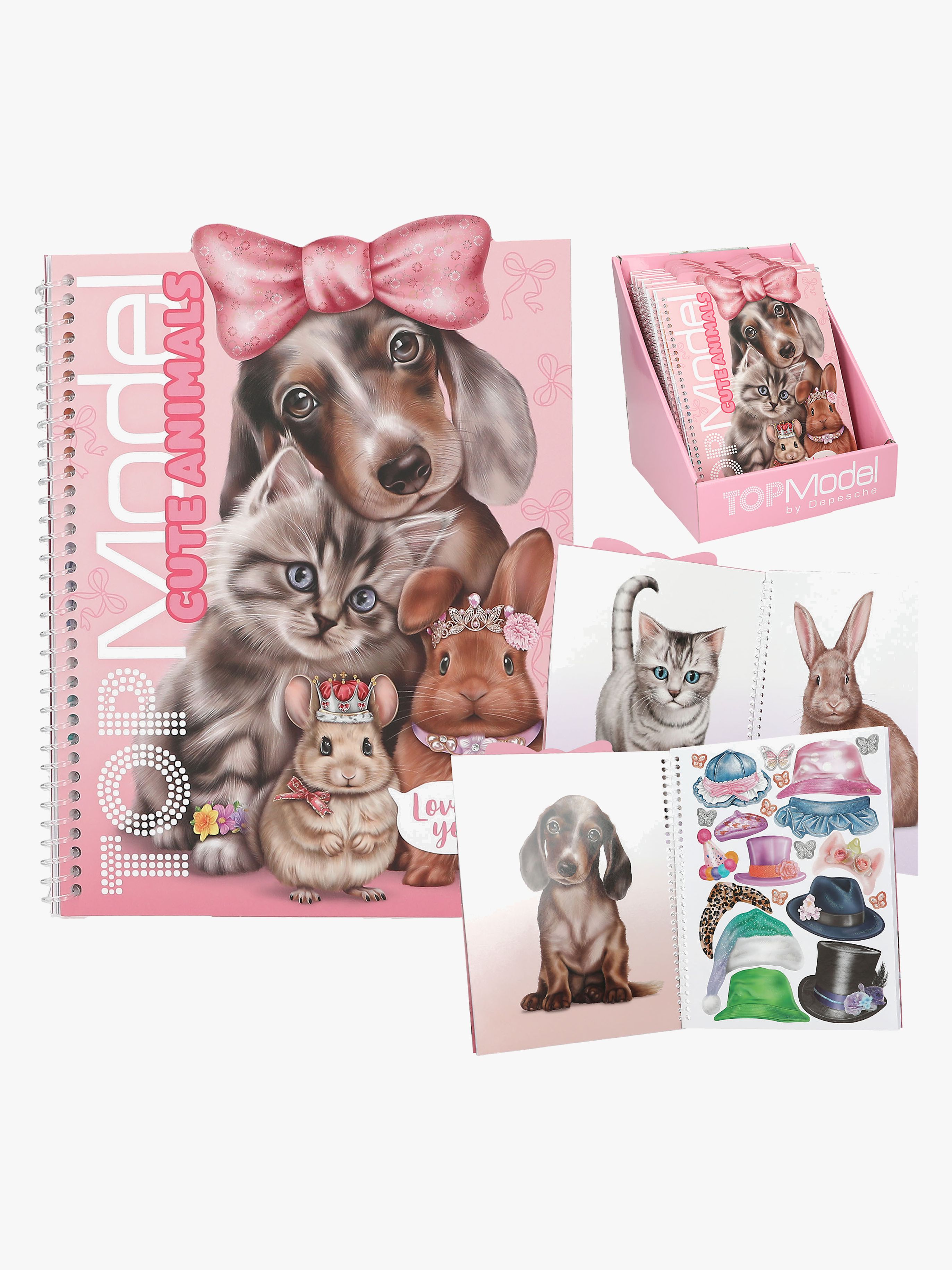 Dress Me Up Stickerbuch Niedliche Tiere