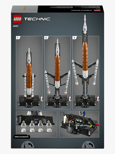 LEGO Technic 42221 NASA Artemis SLS-Schwerlastrakete