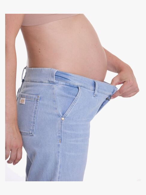 Cache Coeur KELLY Umstandsjeans, Light Blue