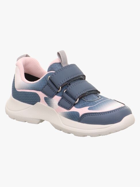 Superfit Rush WP Sneaker, Blau/Pink