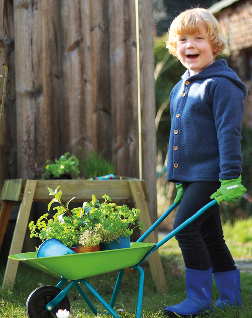 Small Foot Großes Gartenset mit Schubkarre