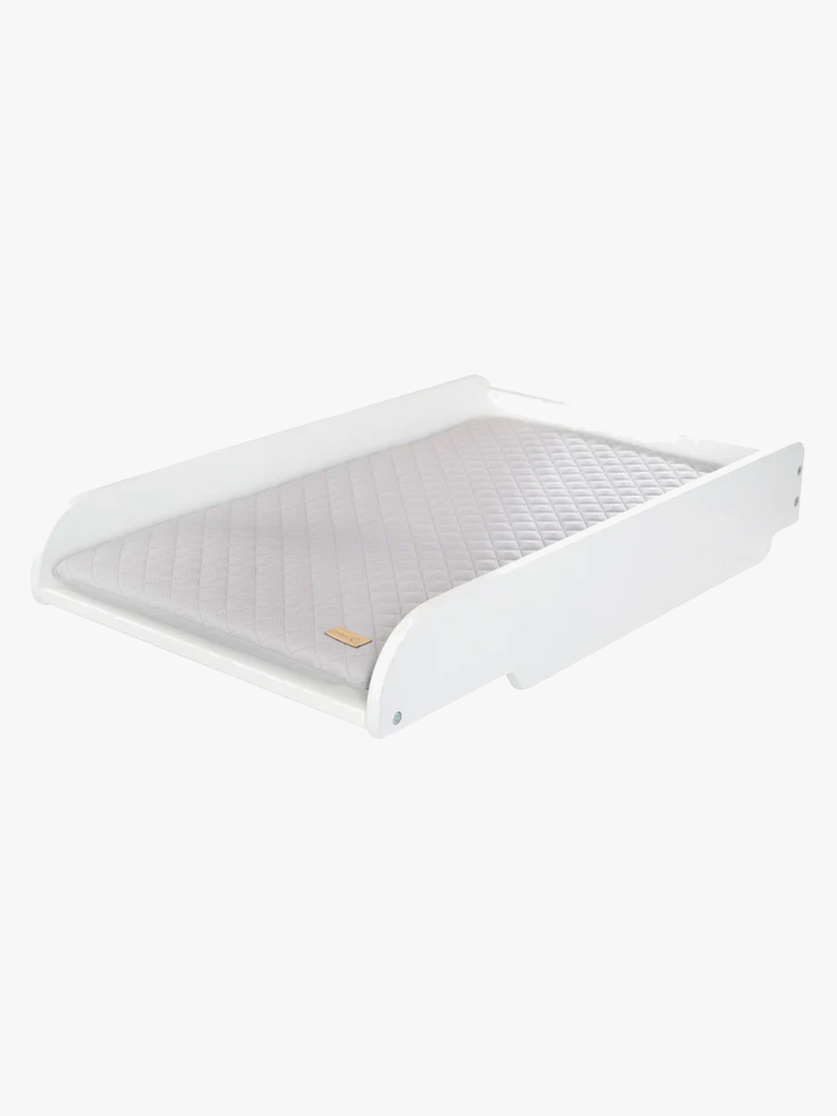 Wickeltisch inkl. Roba Style Wickelauflage, White / Grey
