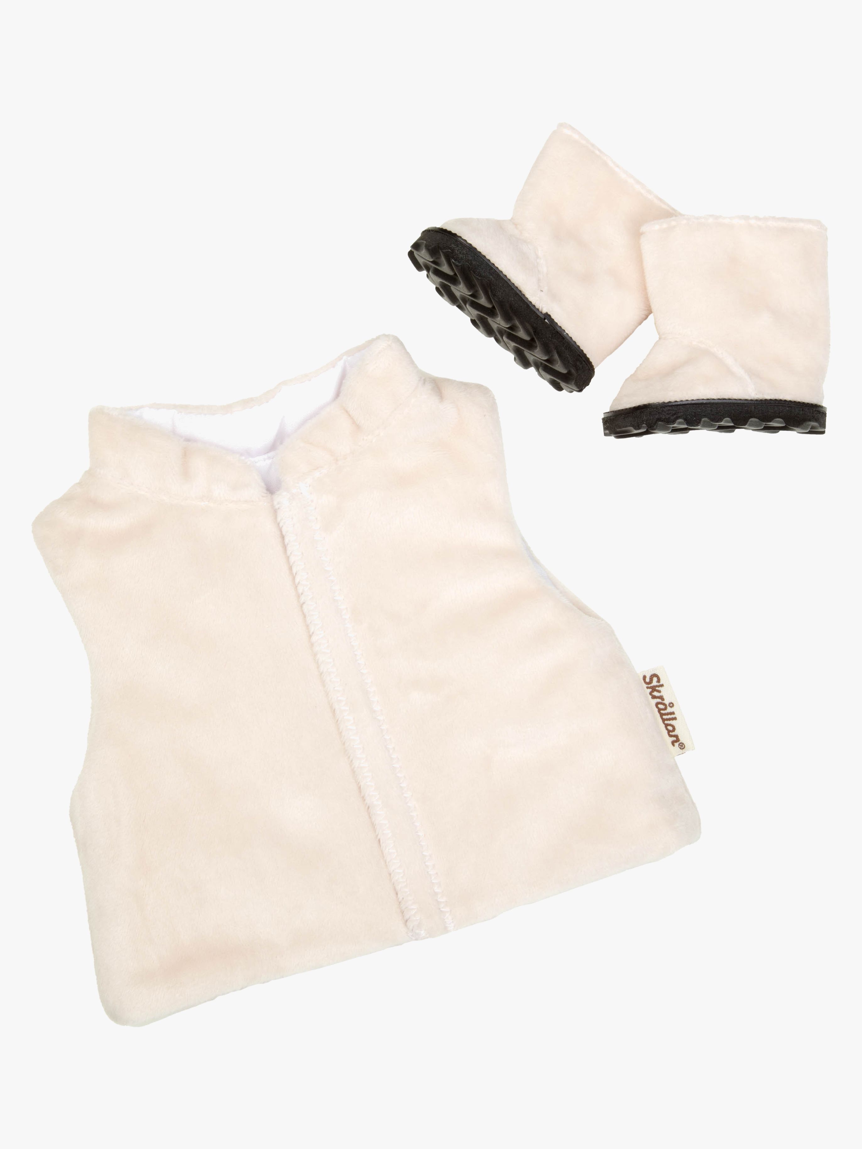 Puppenkleidung Weste & Stiefel