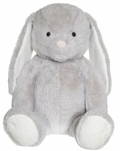 Teddykompaniet Kaninchen 100cm, Grau