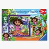 Ravensburger Dora The Explorer Puzzles 3x49 Teile