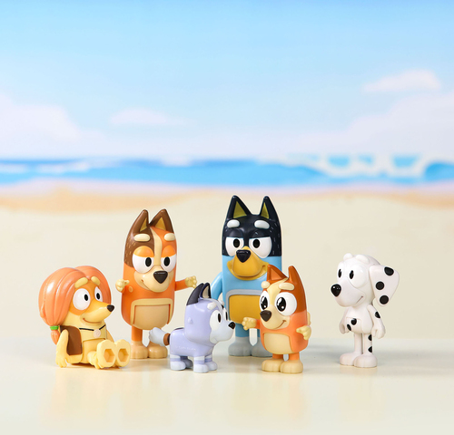 Bluey Figurenset Familie & Freunde 8er-Pack