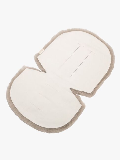 Tinkafu Lammfell Bubble Sitzpolster, Taupe
