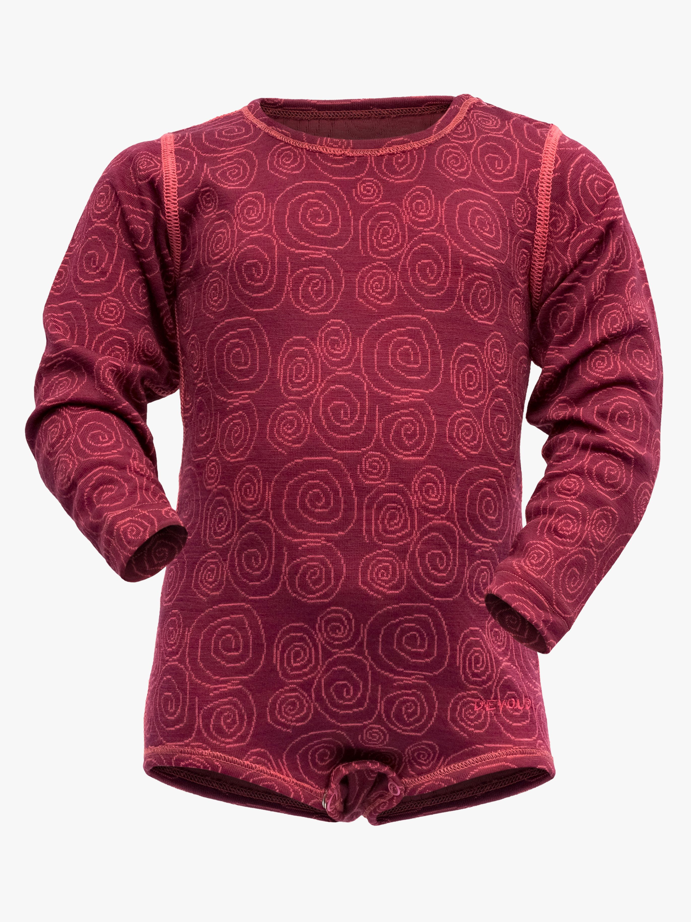 DUO ACTIVE Thermo-Unterhemd BABY, Beetroot, 62