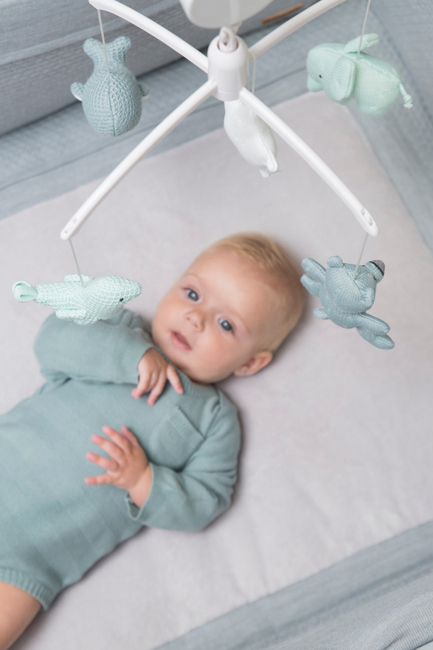 Baby's Only Mobile, Stonegreen/White