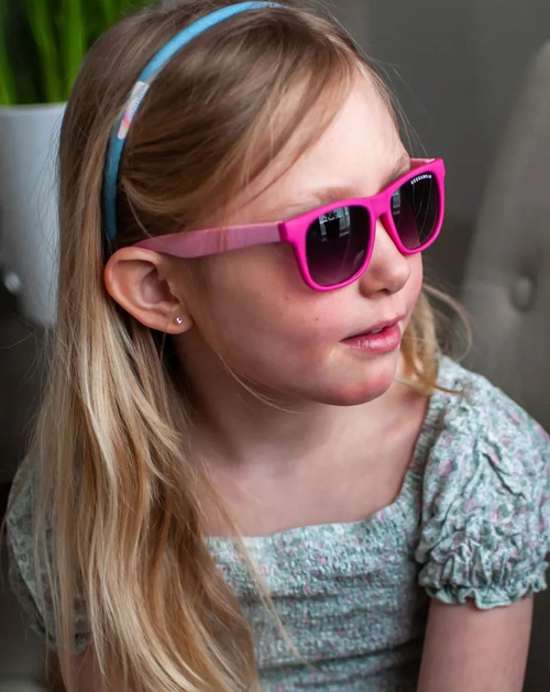 Geggamoja  Biegsam Sonnenbrille, Pink