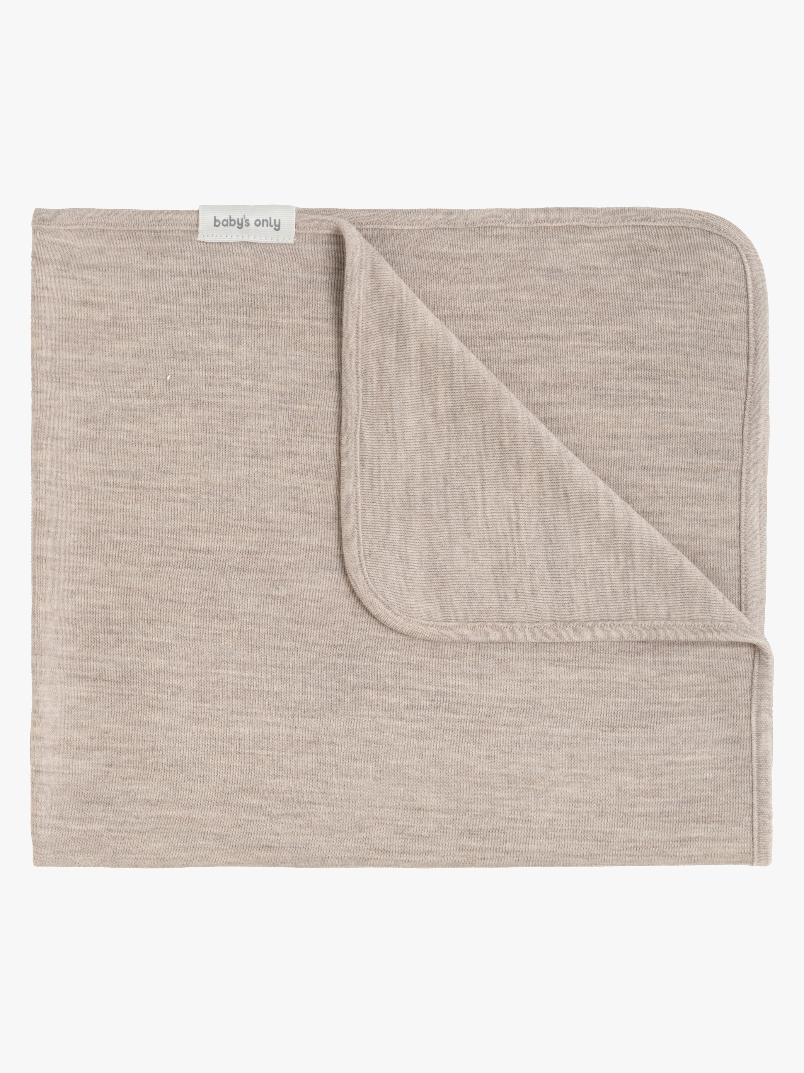 Baby Crib Decke Merinowolle TOG 0.5, Fine Ecru