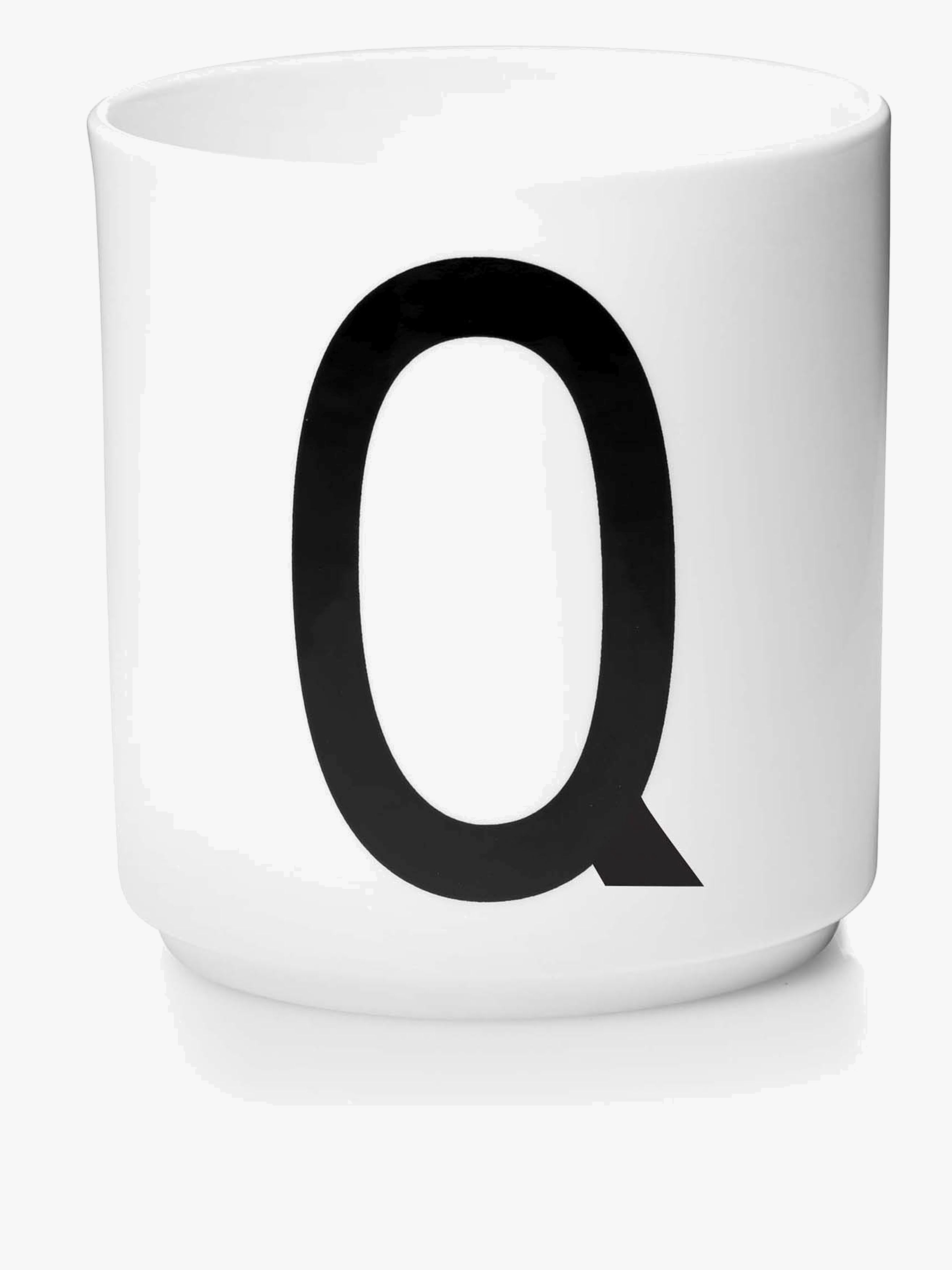 DL Becher Keramik Q, Weiß