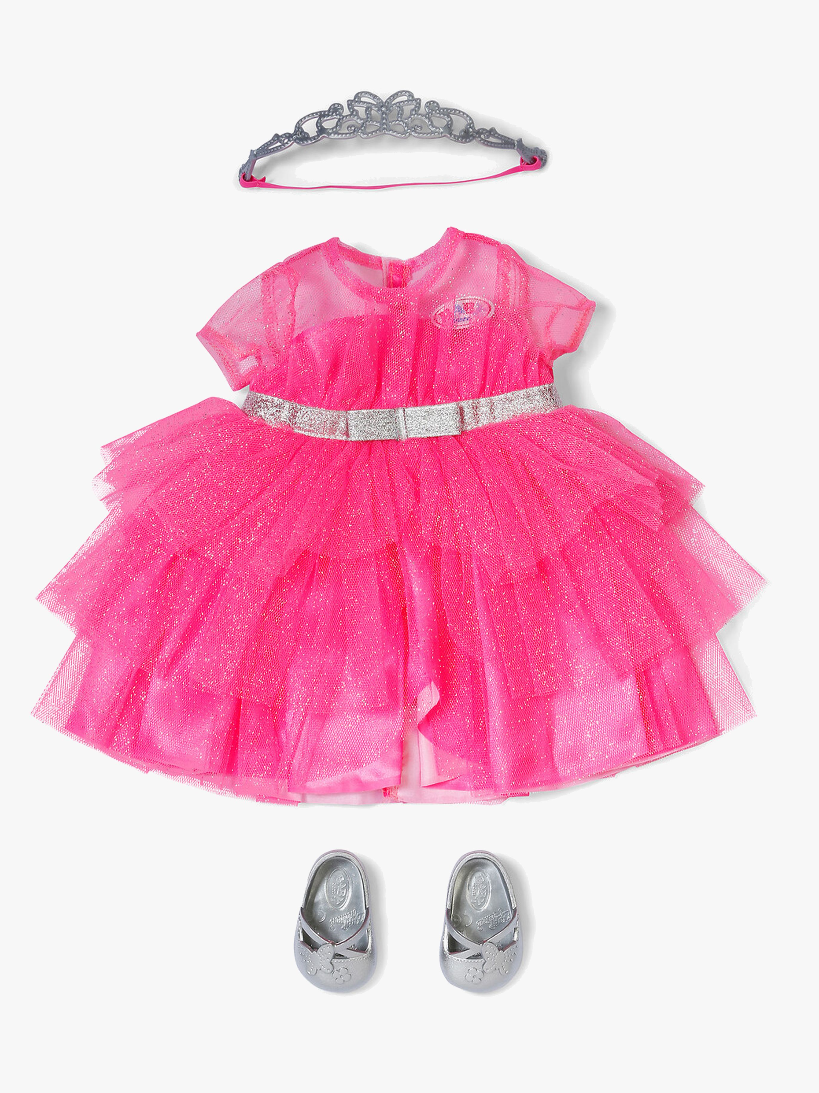 Puppenkleid & Zubehörteile Prinzessin 43 cm