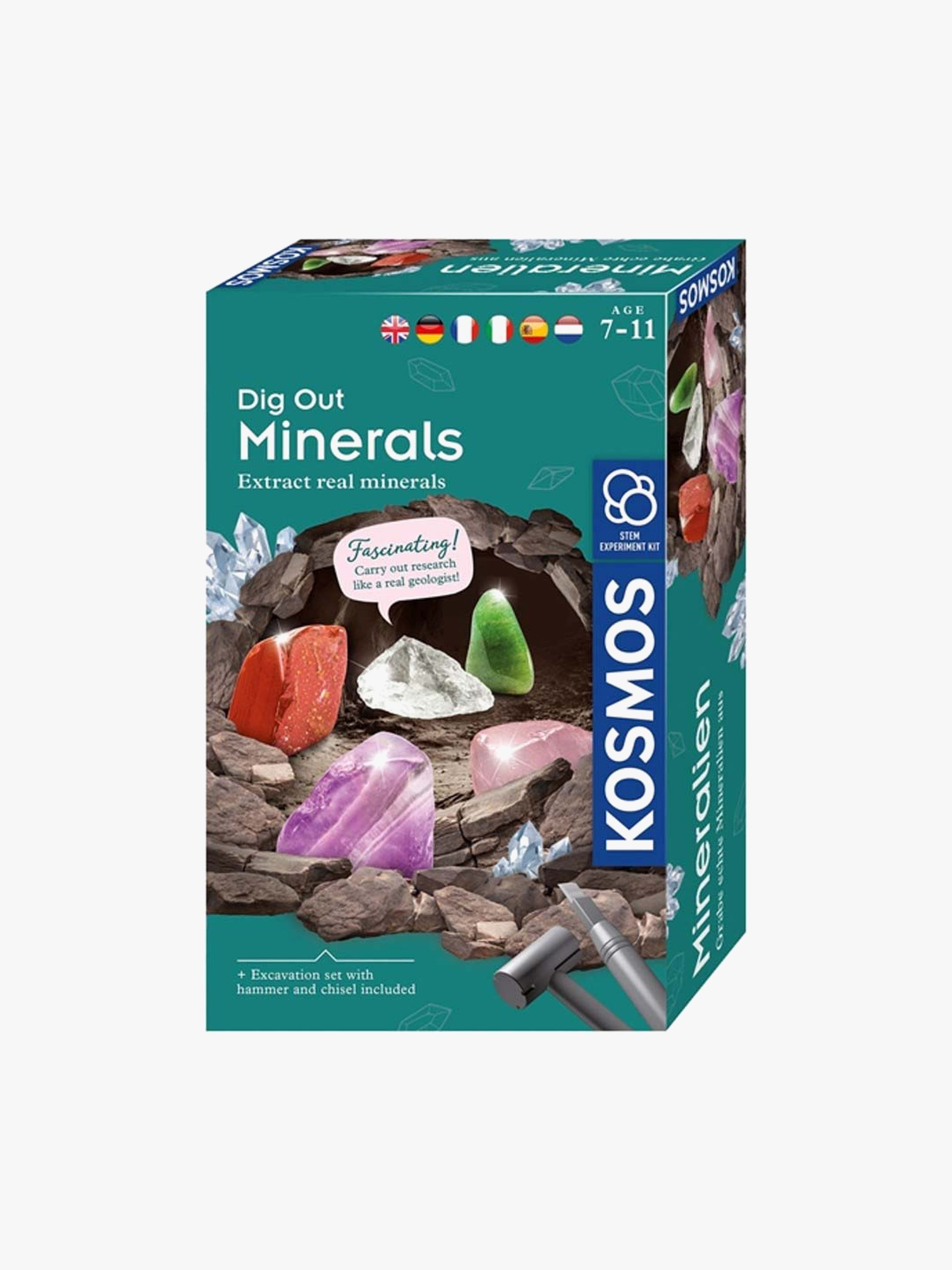 Ausgrabungsset Mineralien