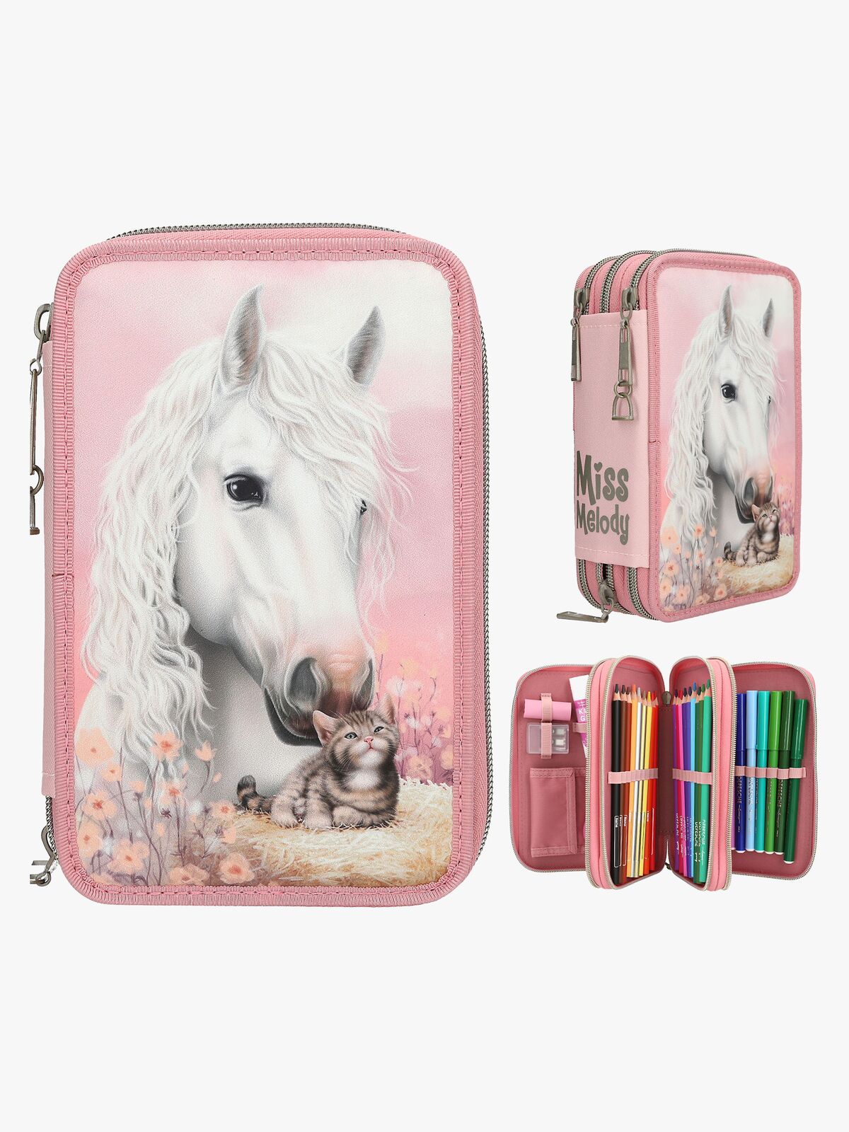 Miss Melody Dreifach-Federmäppchen True Friends