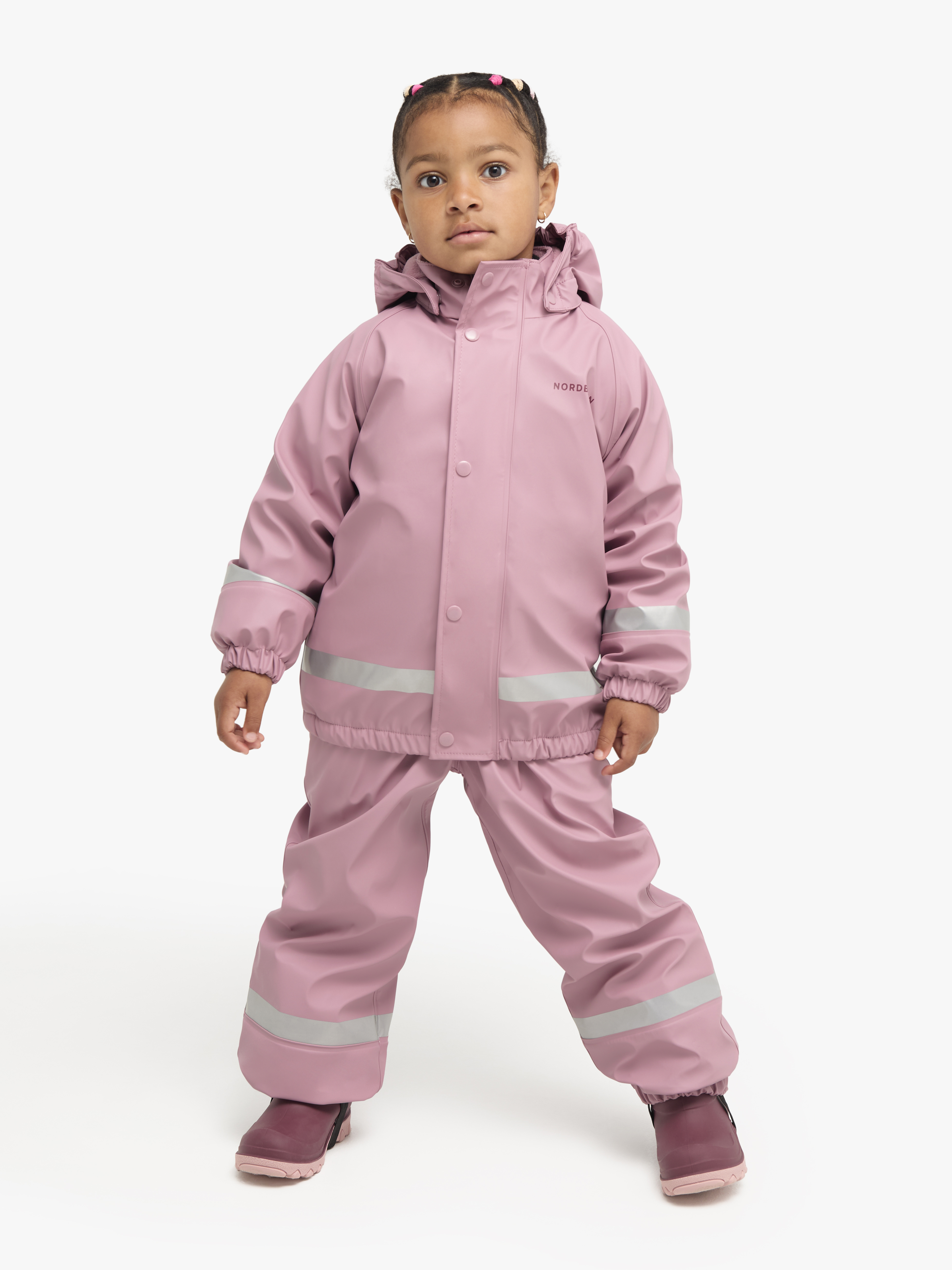 Nordbjörn Skagen Gefüttertes Regenset, Rosa, 98-104