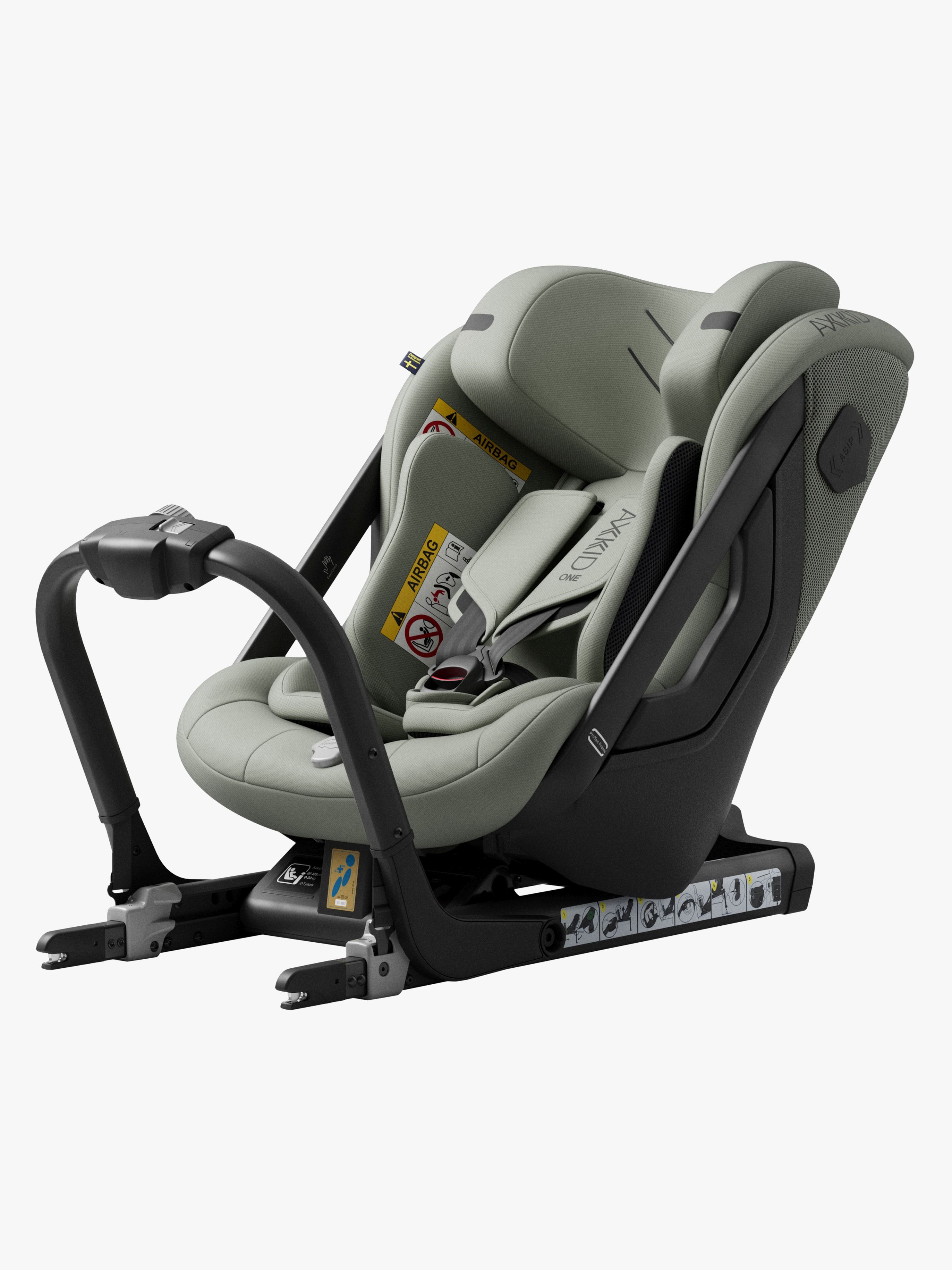 Axkid One 3 Rückwärtsgerichteter Kindersitz, Nordic Bloom Green