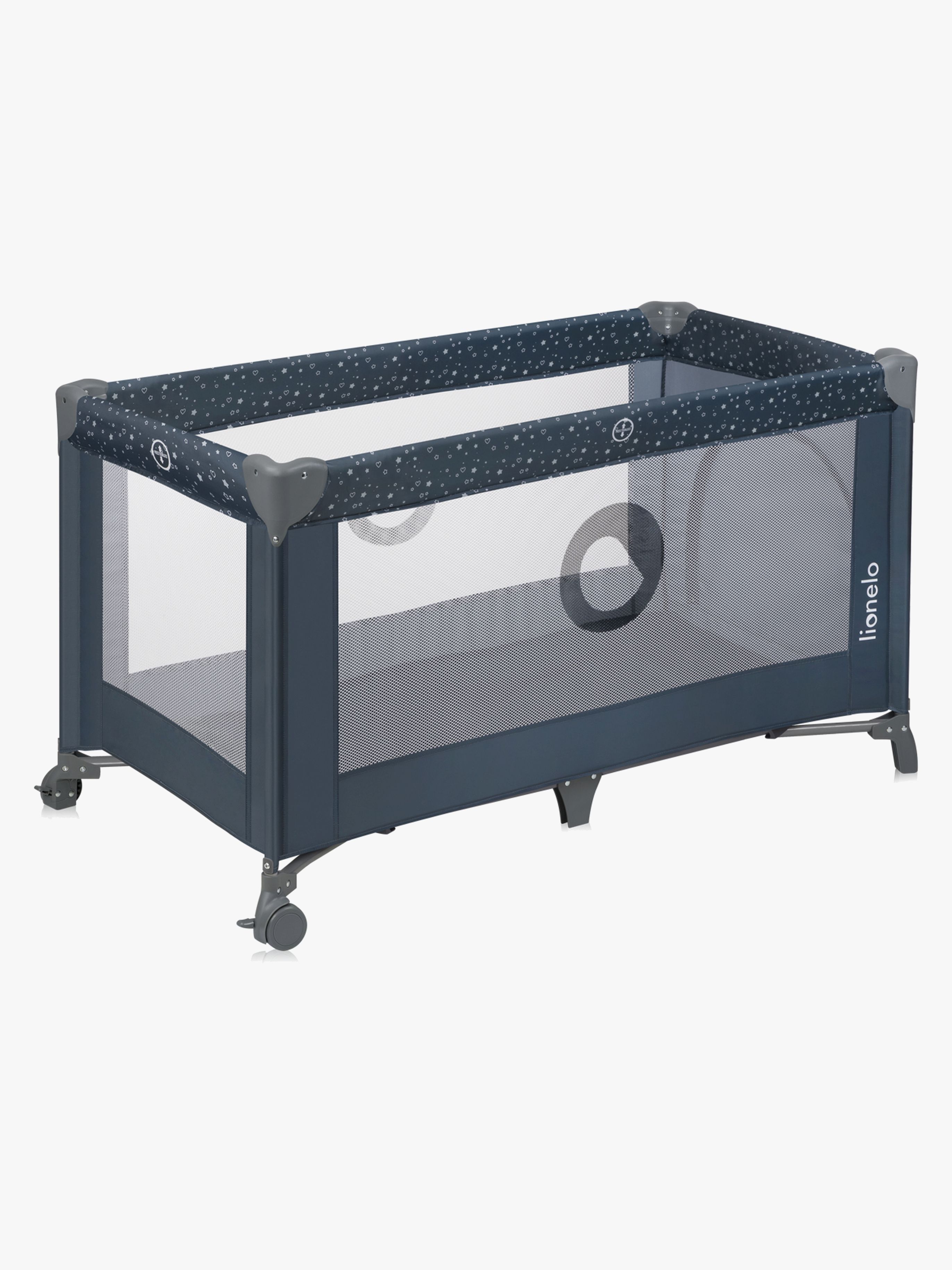 Lionelo STEFI Reisebett, Blue Grey